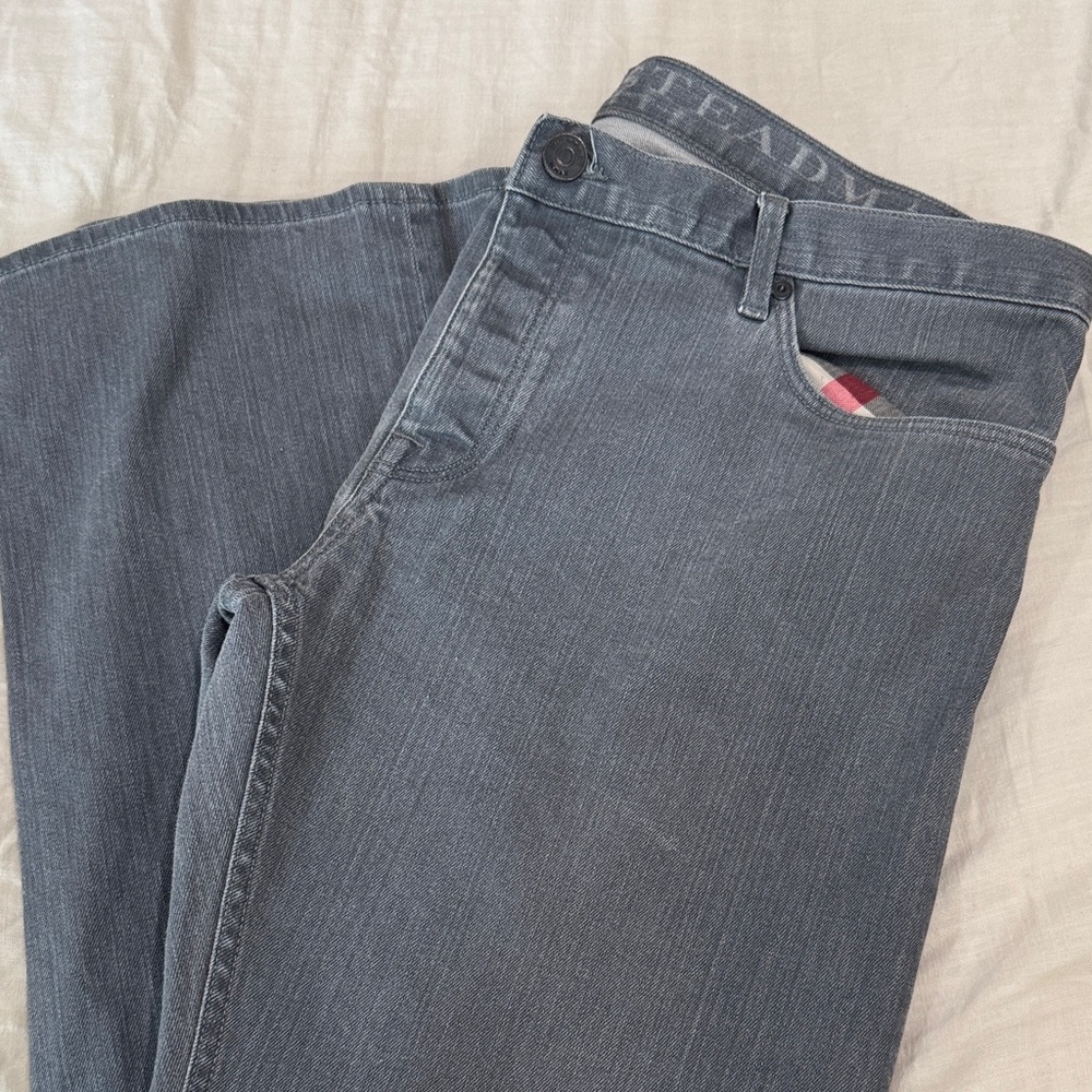 Burberry Men's gray Jeans 38x 32